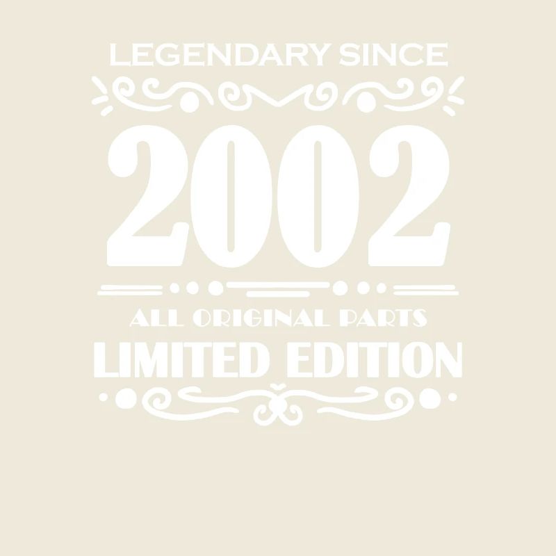 2002 - Year of construction 2002 - Born 2002