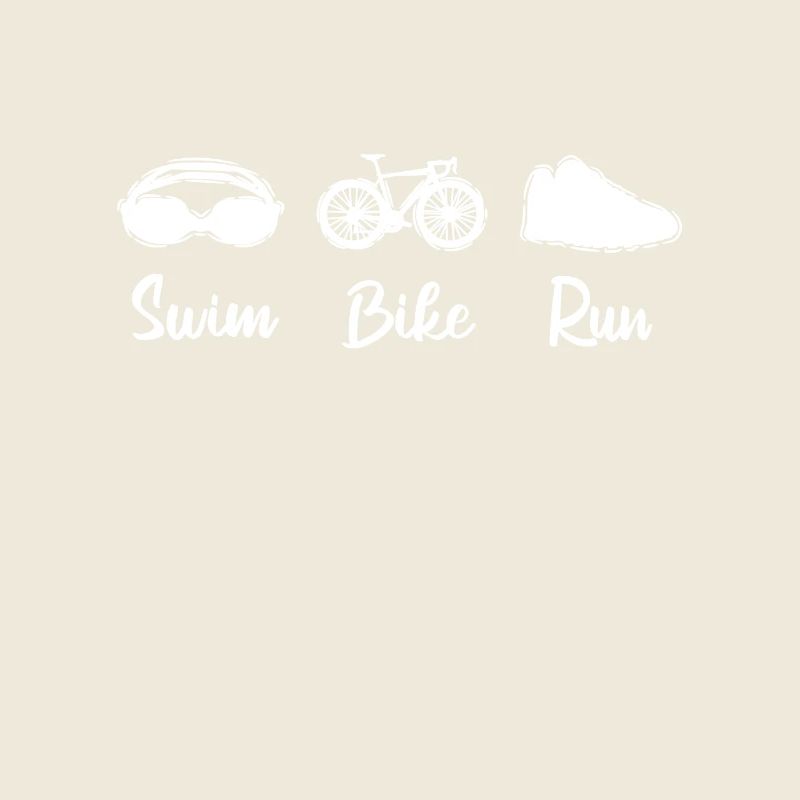 Triathlon Swimmer Biker Runner