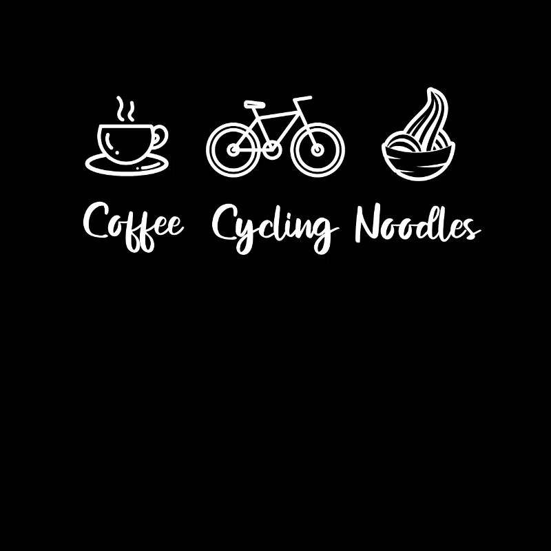 Kaffee Radfahren Nudeln