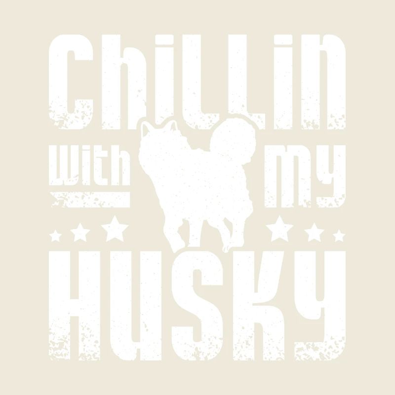 Chillin avec mon husky sibérien