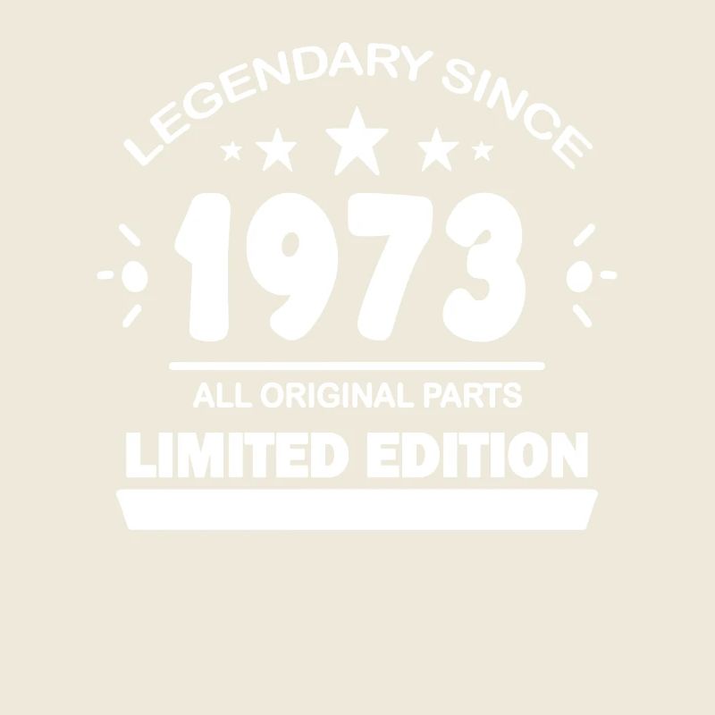 1973 - Born 1973 - Year of construction 1973