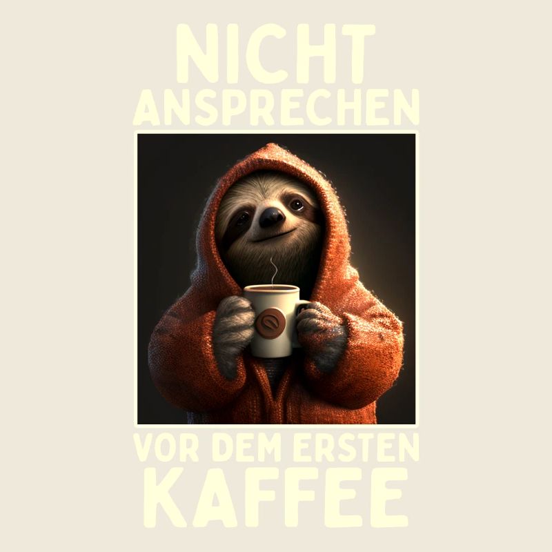 Faultier Nicht Ansprechen Vor Kaffee Morgenmuffel
