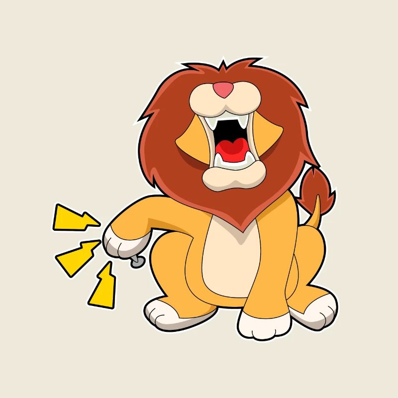 Ongle de douleur de Lion