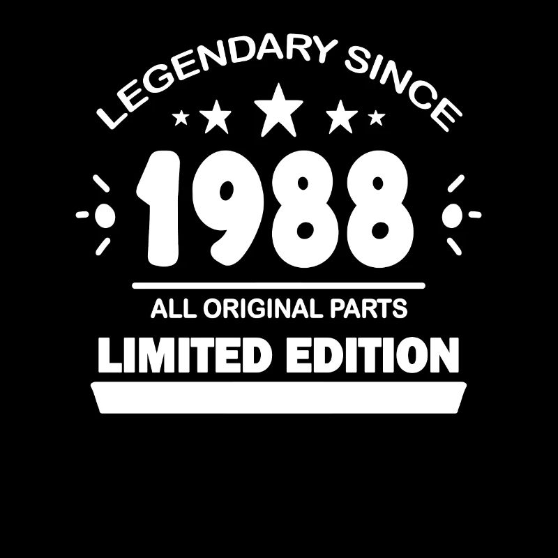 1988 - Né 1988 - Année de construction 1988