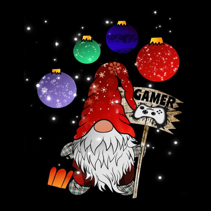 Gamer Wichtel Christmas Gnome
