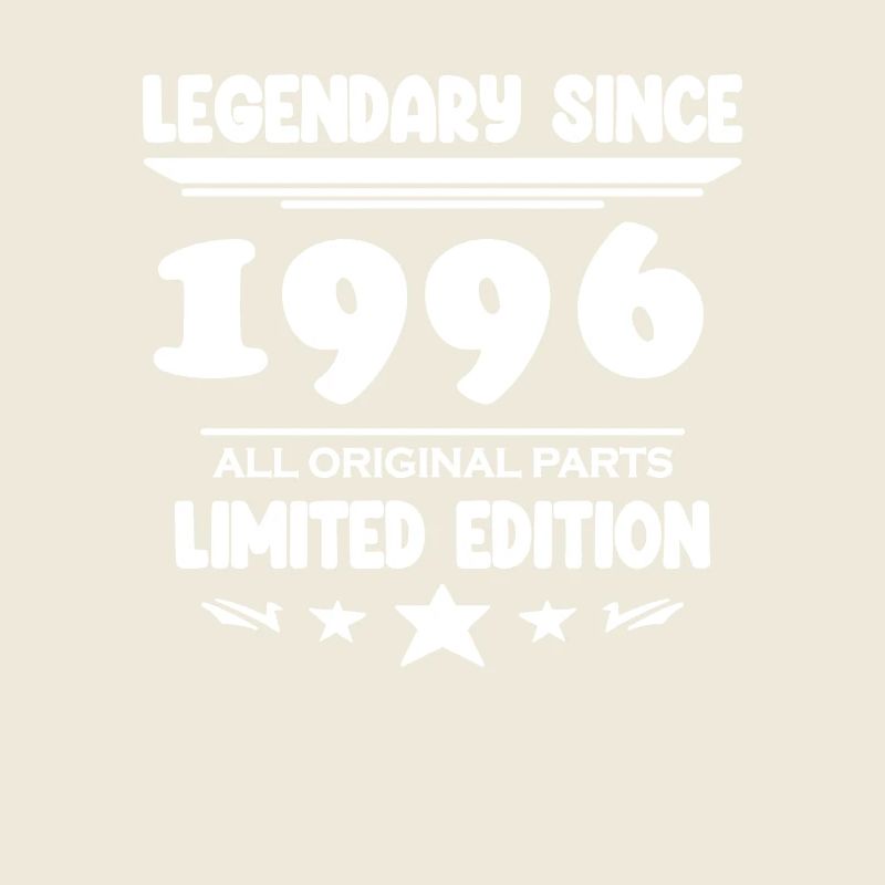 1996 - Né 1996 - Année de construction 1996