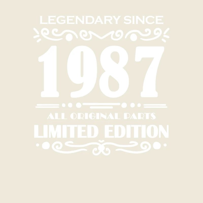 1987 - Né 1987 - Année de construction 1987