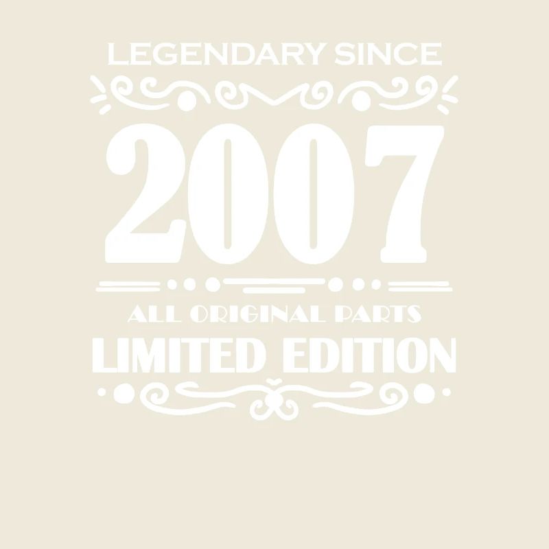 2007 - Né 2007 - Année de construction 2007