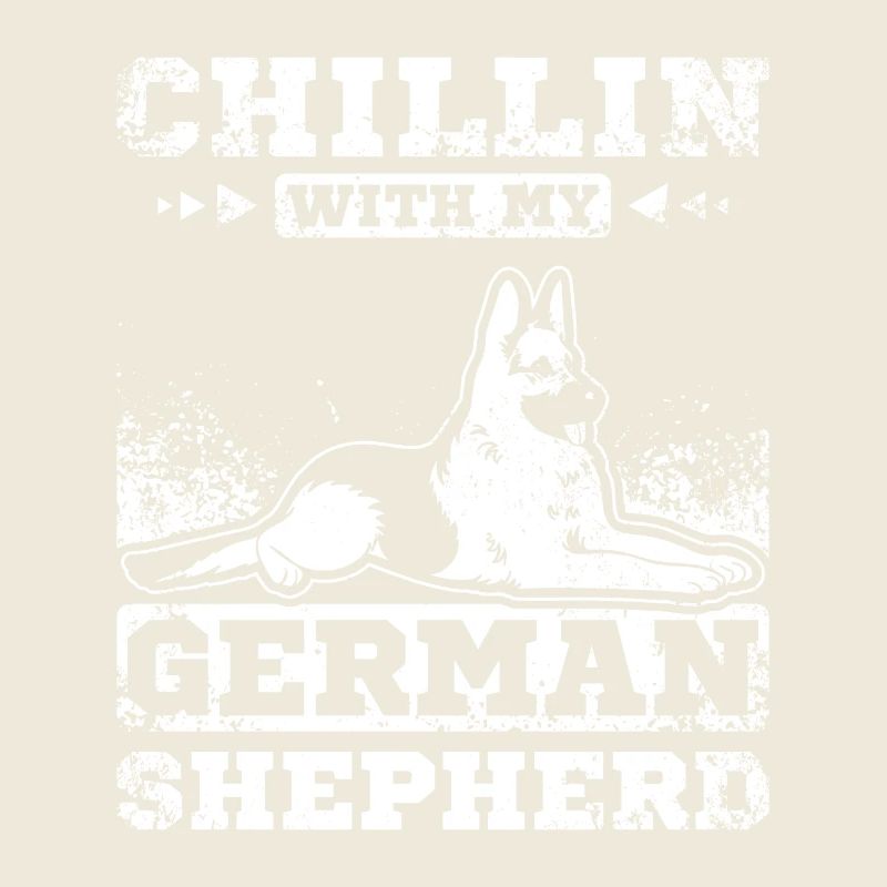 Chillin avec mon berger allemand