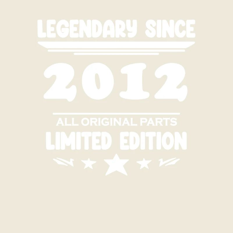 2012 - millésime 2012 - année de construction 2012