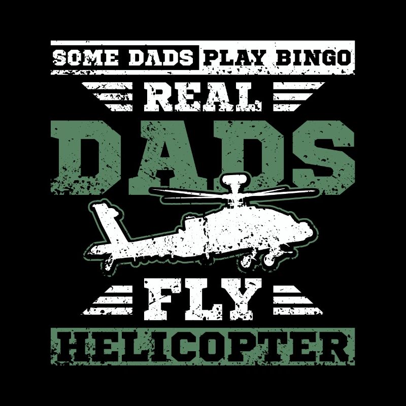 Papa militaire papa pilote d’hélicoptère