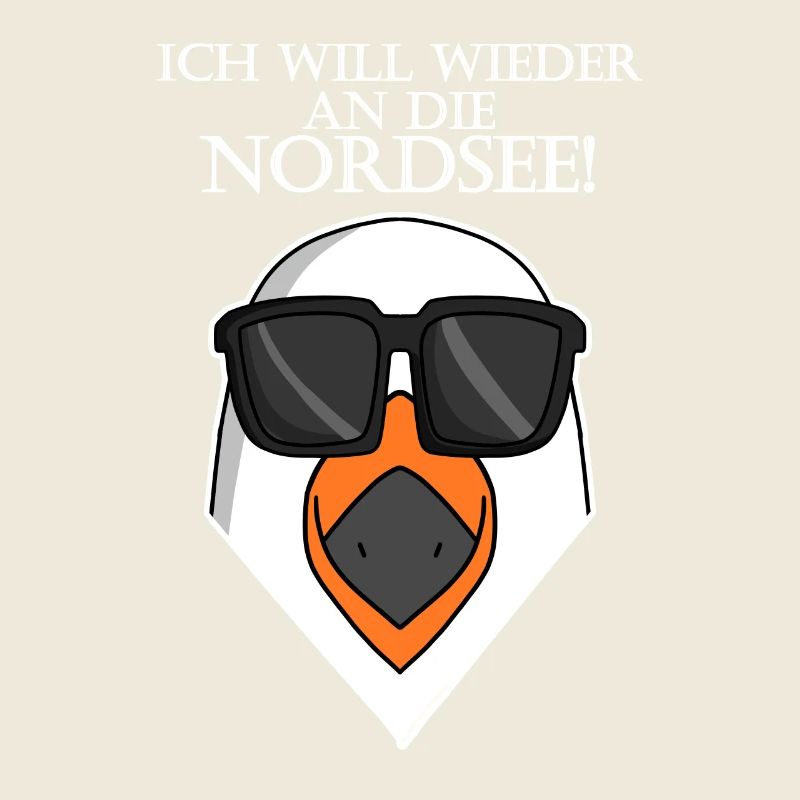 Nordsee Plattdeutsch Spruch Moin Möwe