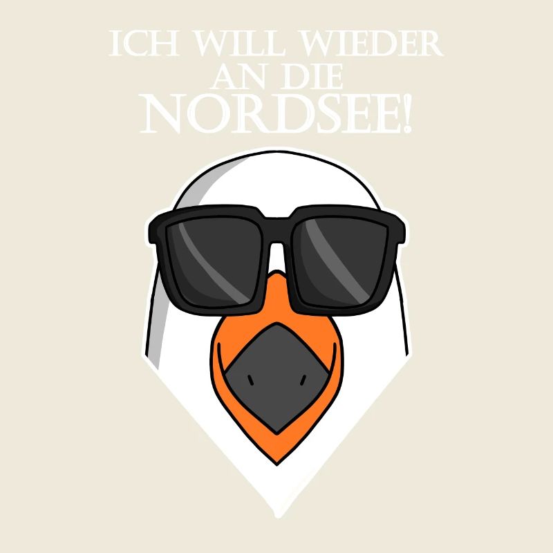 Nordsee Plattdeutsch Spruch Moin Möwe