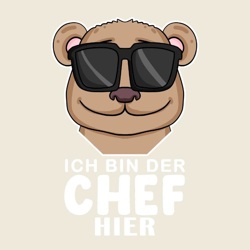 Cool Bär Chef Spruch