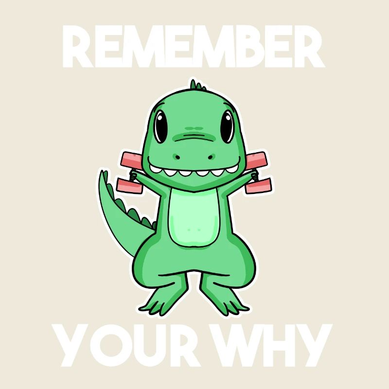 Dino Dumbbell Training Strength Training Gift