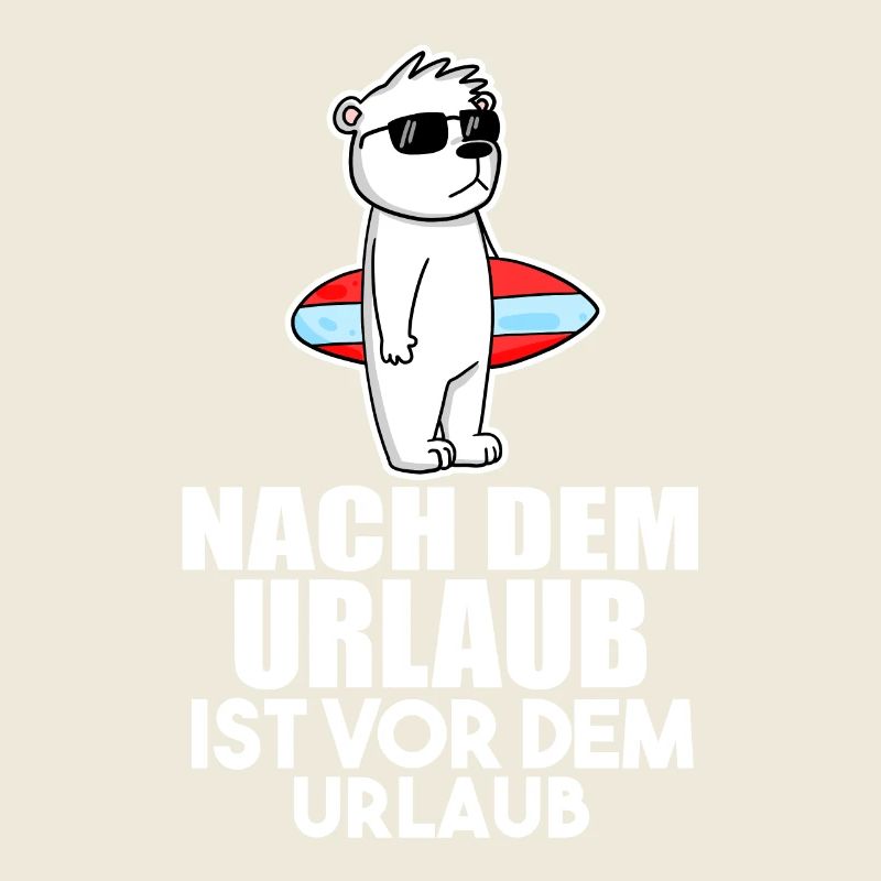 Urlaub Surfen Meer Bär
