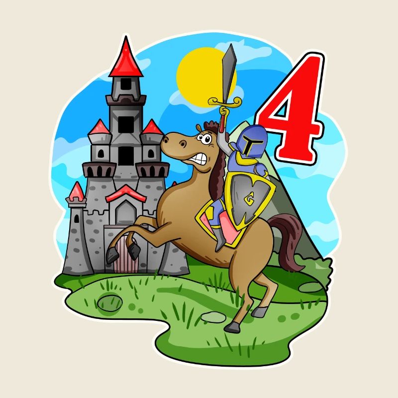 Chevalier de quatre ans - 4 ans