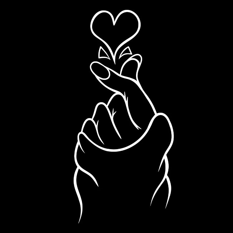 Heart Snapping - Korean Finger Heart