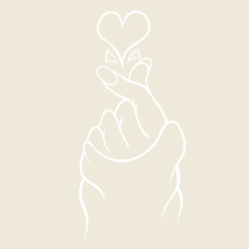 Heart Claping - Cœur de doigt coréen