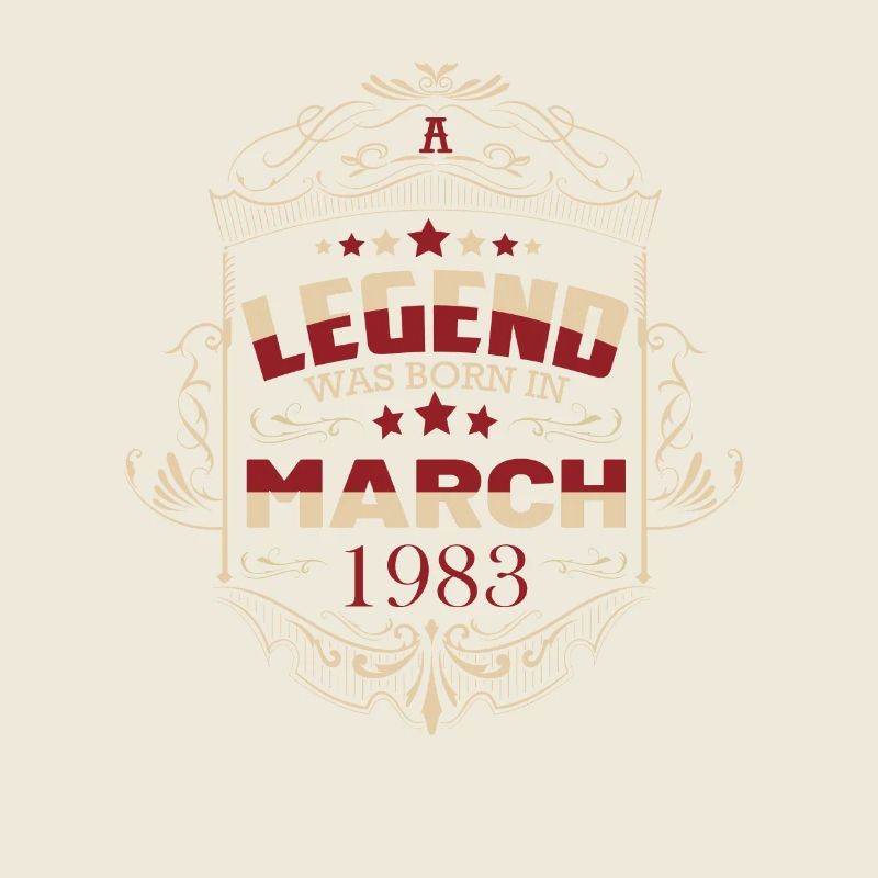 March 1983 Vintage Birthday