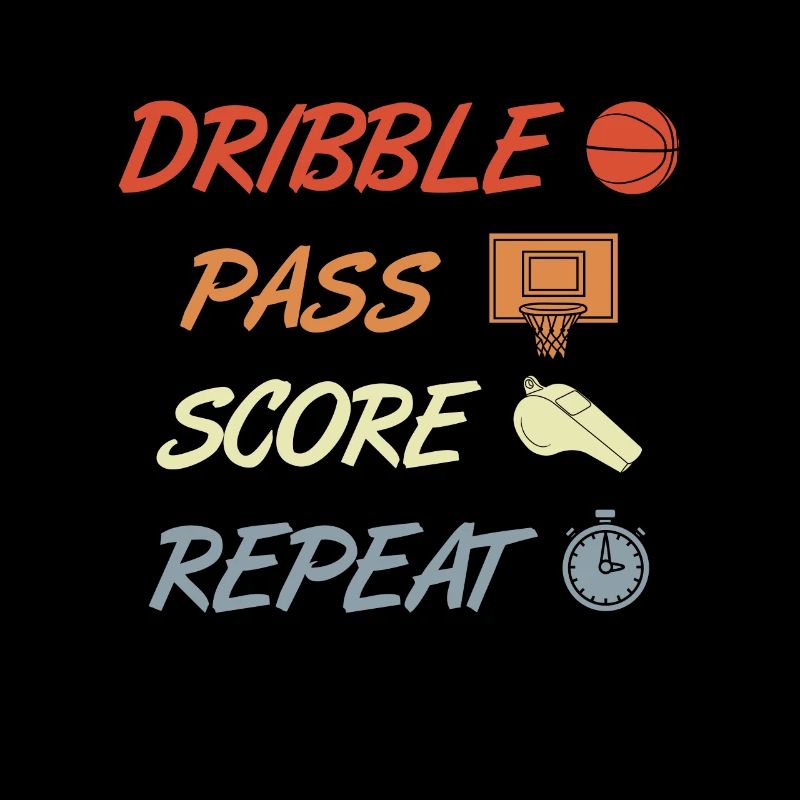 Dribble Pass Score Repeat