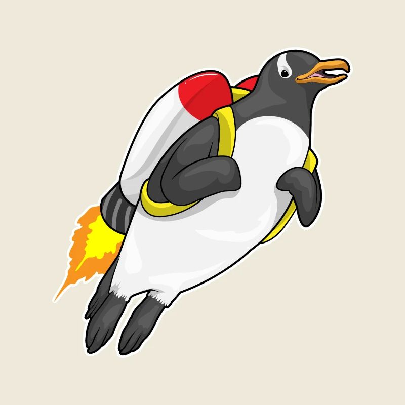 Pinguin Jetpack