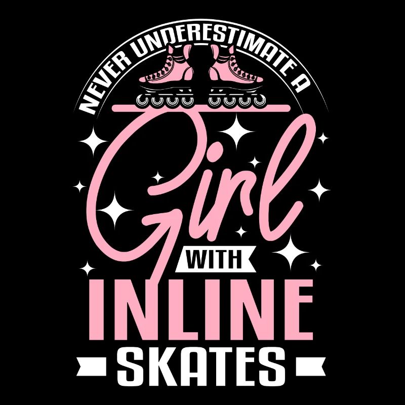 Never underastemate a girl with inline skates