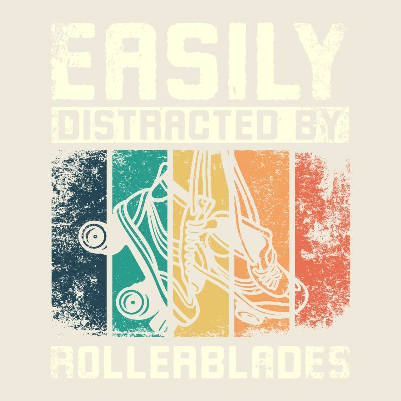 Easily distracted by rollerblades