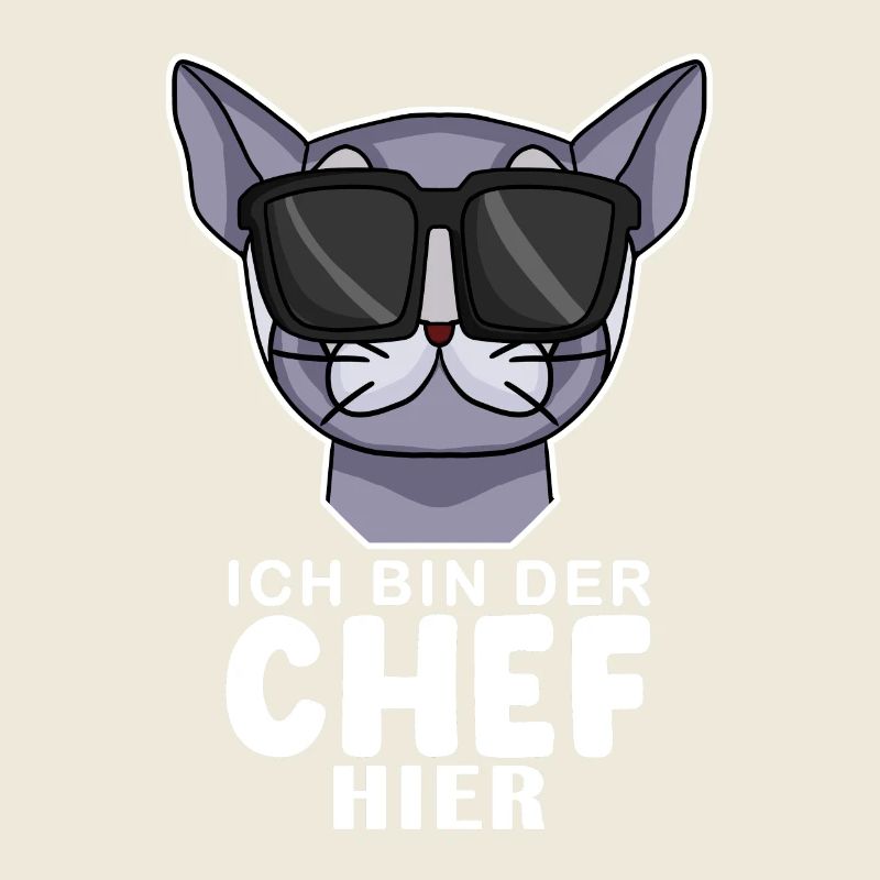 coole Katze - Britisch Kurzhaar Spruch