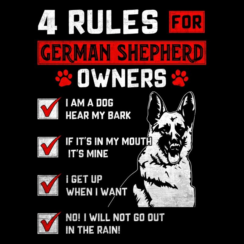 4 Rules for German Shepherd Owners