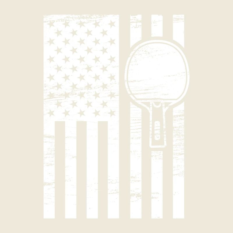 Ping Pong US Flag