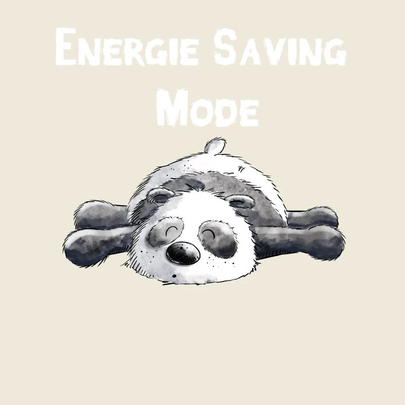 Träumender Panda Bär