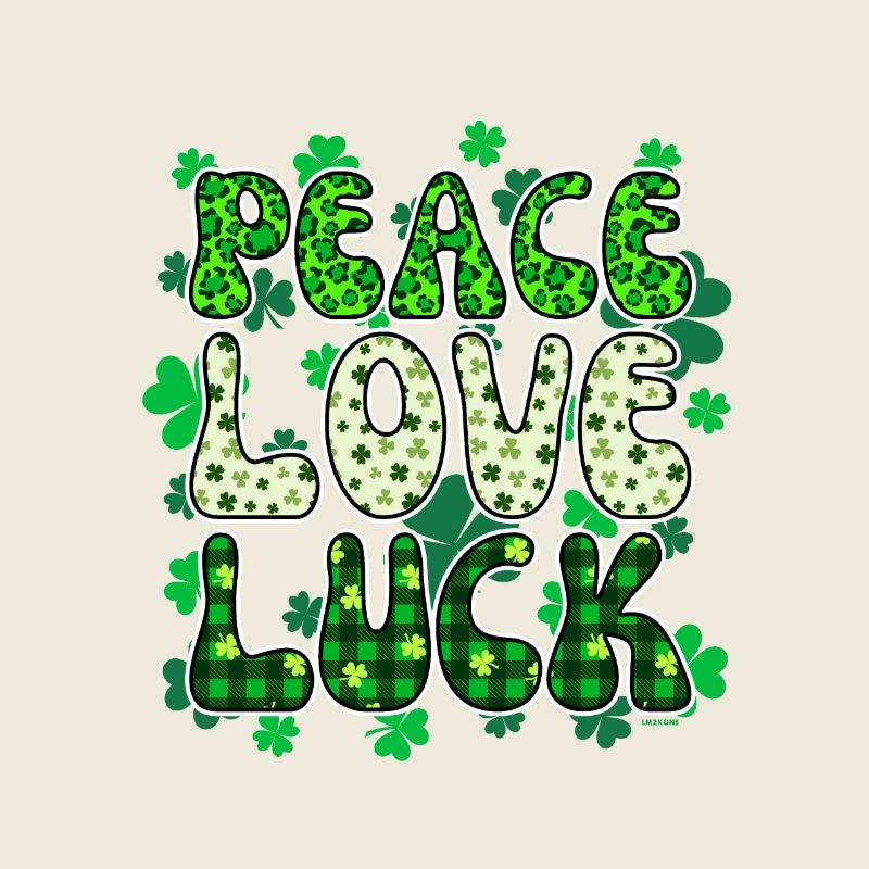 Saint Patrick Frieden Liebe Glück