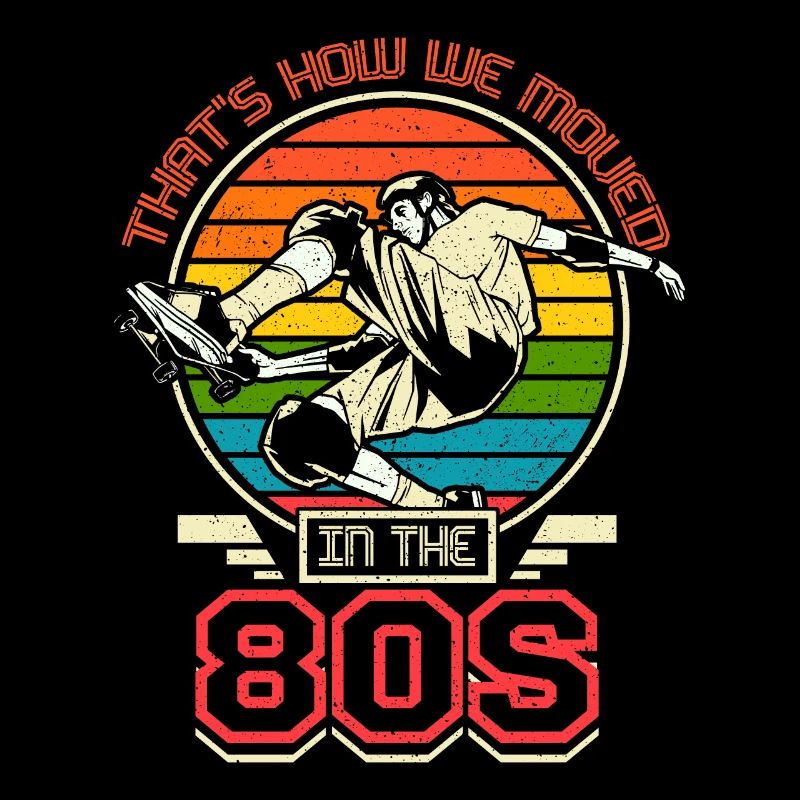 How we moved into the 80s, skateboarding