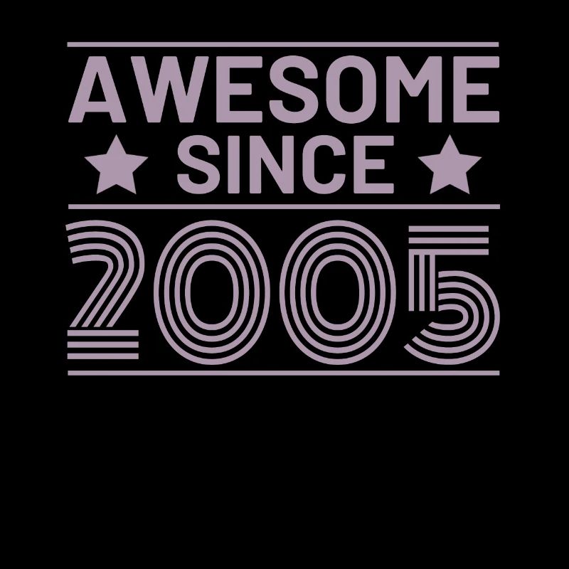 Geburtstag Awesome seit 2005