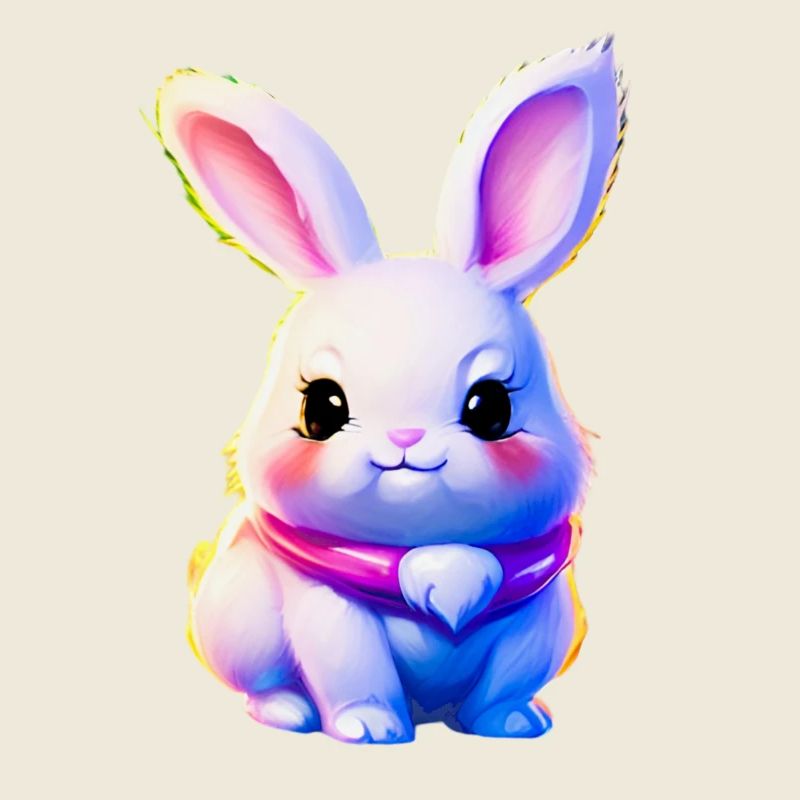 cute Easter Bunny - cute rabbit