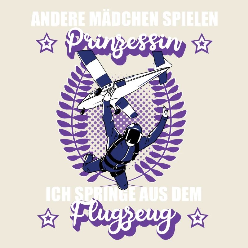 Fallschirmspringen Fallschirm Tandemsprung Mädchen
