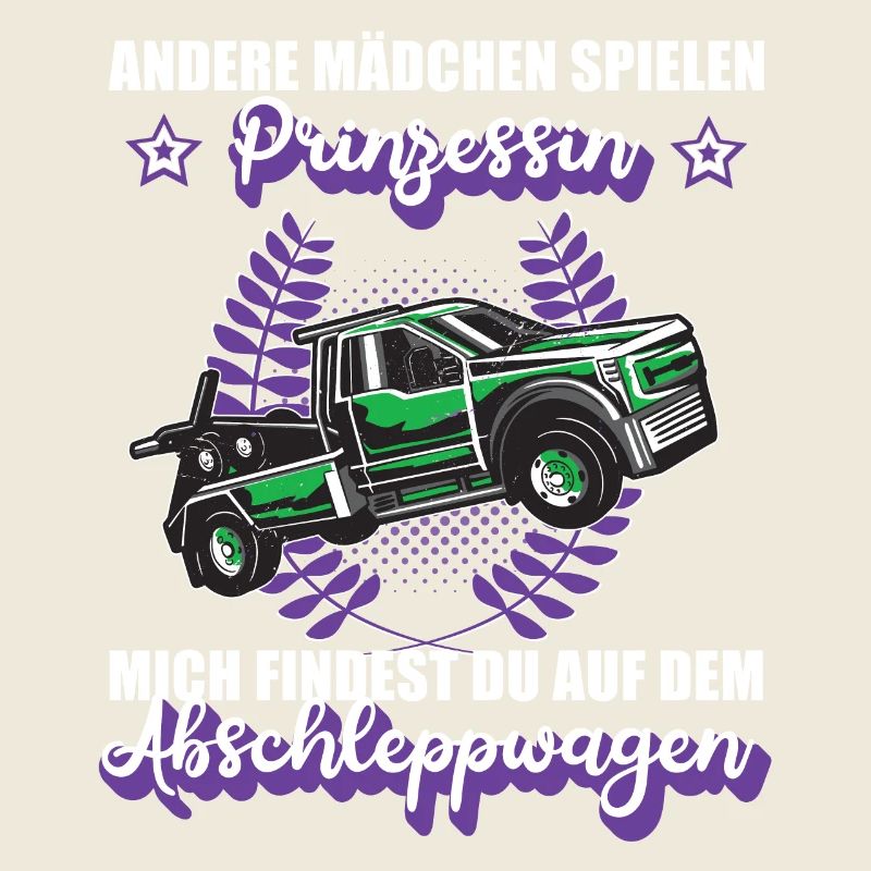 Abschleppwagen Abschleppdienst Mädchen Geschenk