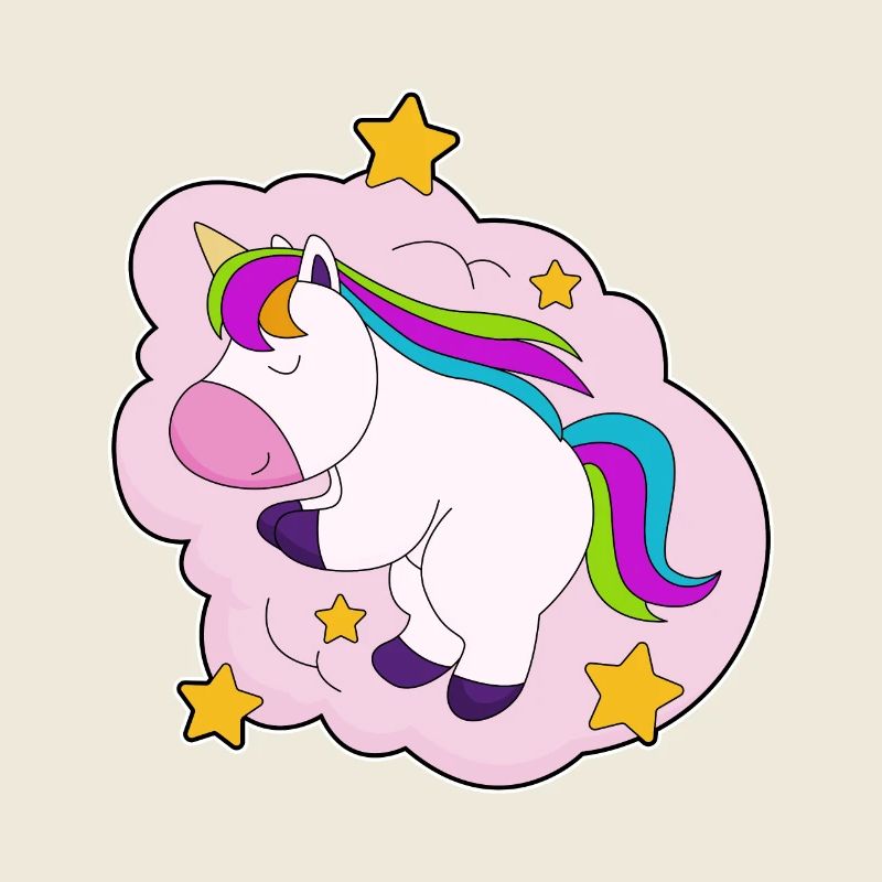 Einhorn Wolken