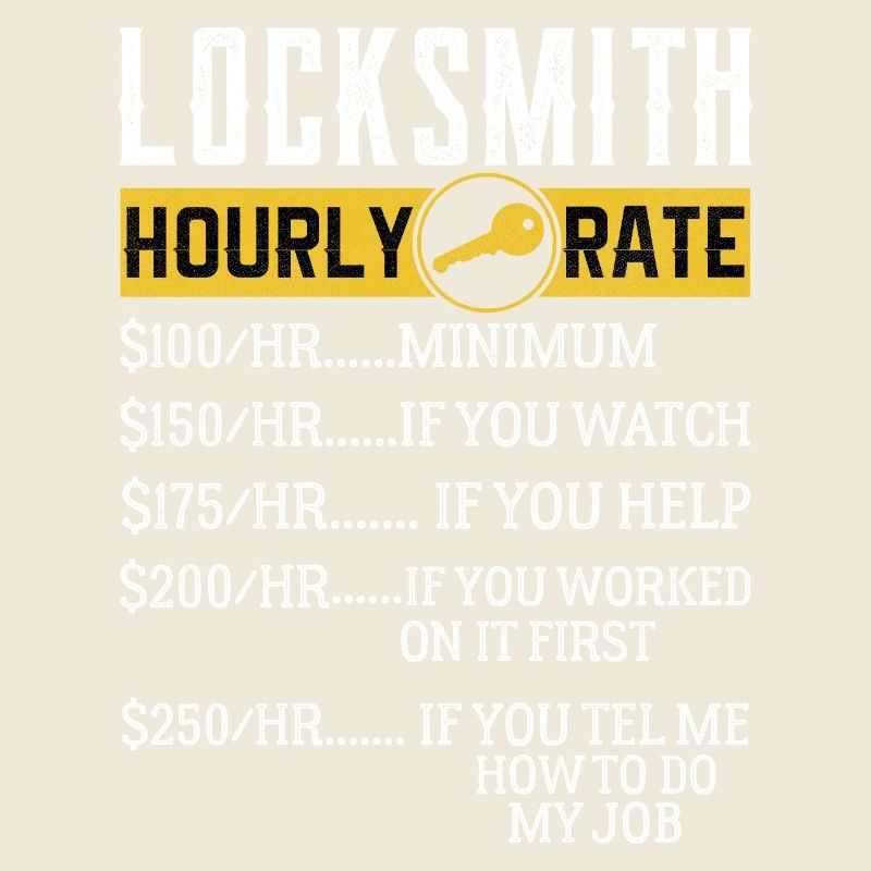 Locksmith Hourly rates Locksmith