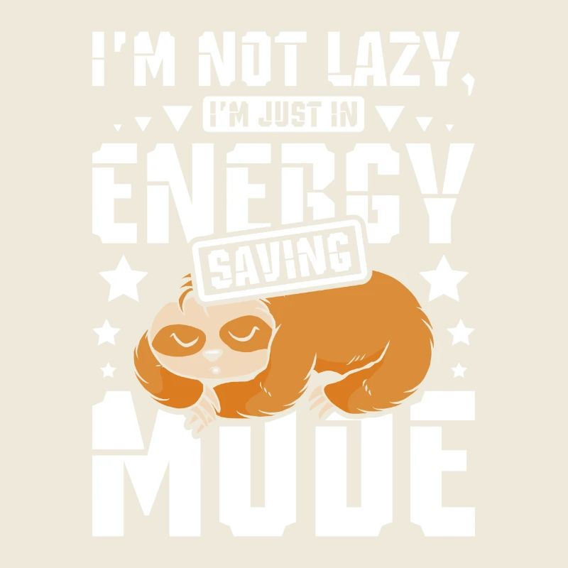 Power saving mode Sleeping Sloth