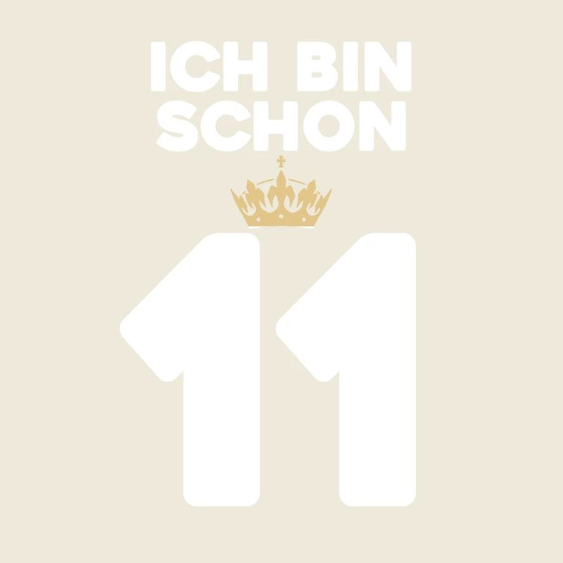 11. Geburtstag Geschenk - 11 Jahre mit Krone