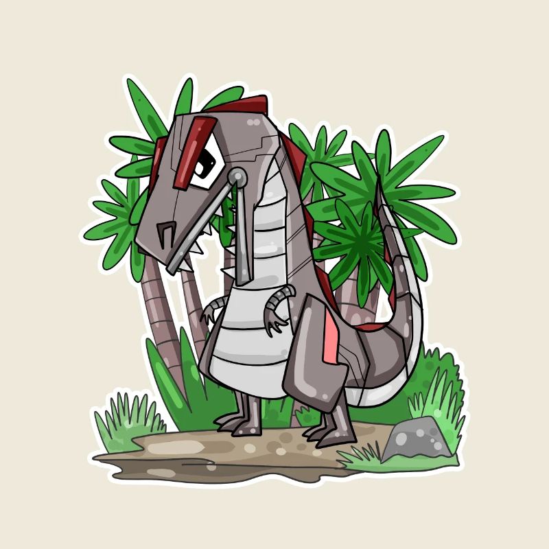 Roboter Dino Dinosaurier