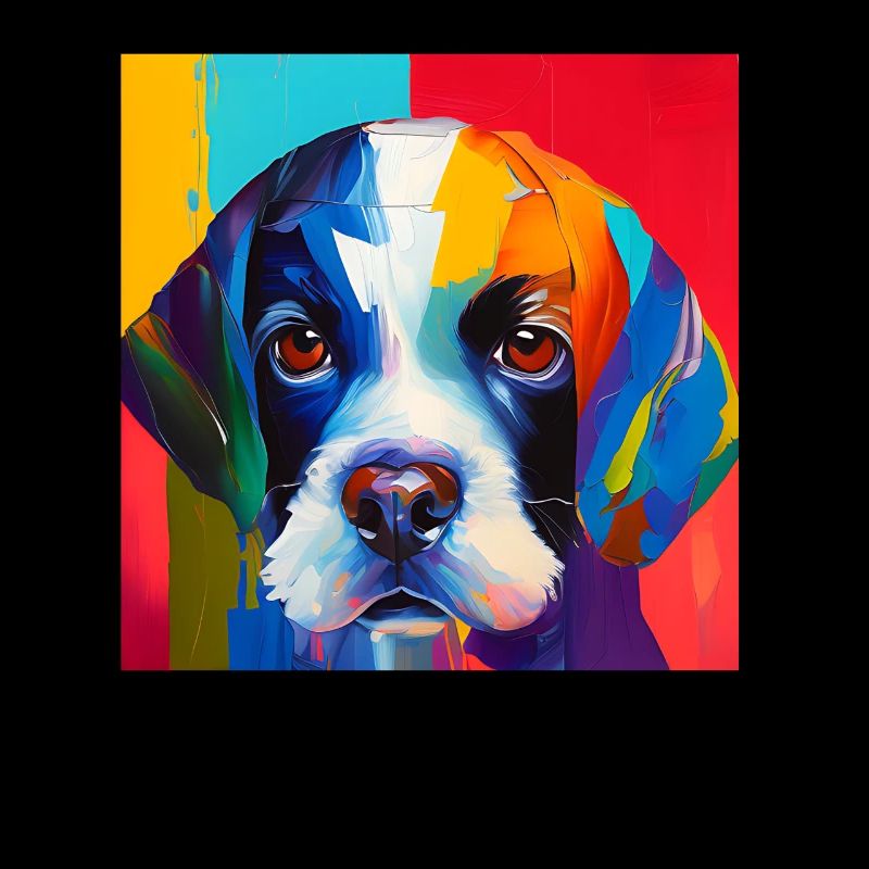 Fans de chiens dans le style de la peinture à l’huile pour Labrador