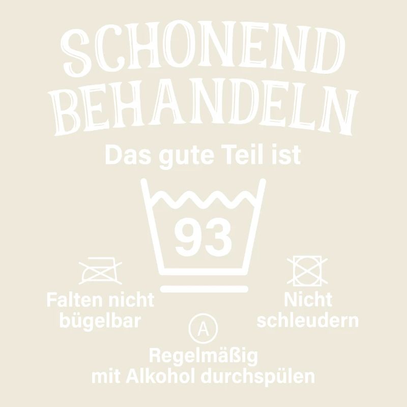 93. Geburtstag Schonend Behandeln 93 Teil Ist 93