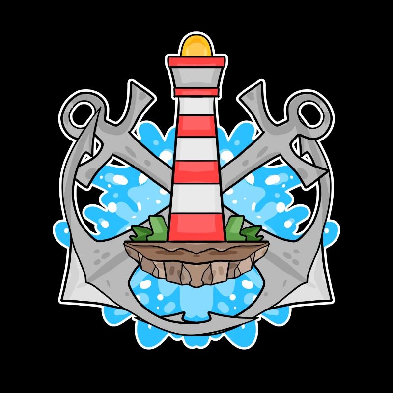 Phare d’ancre Mer du Nord