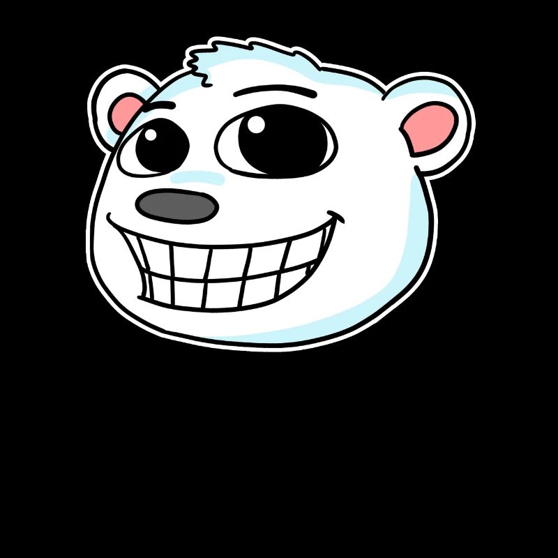 Eisbär Kopf