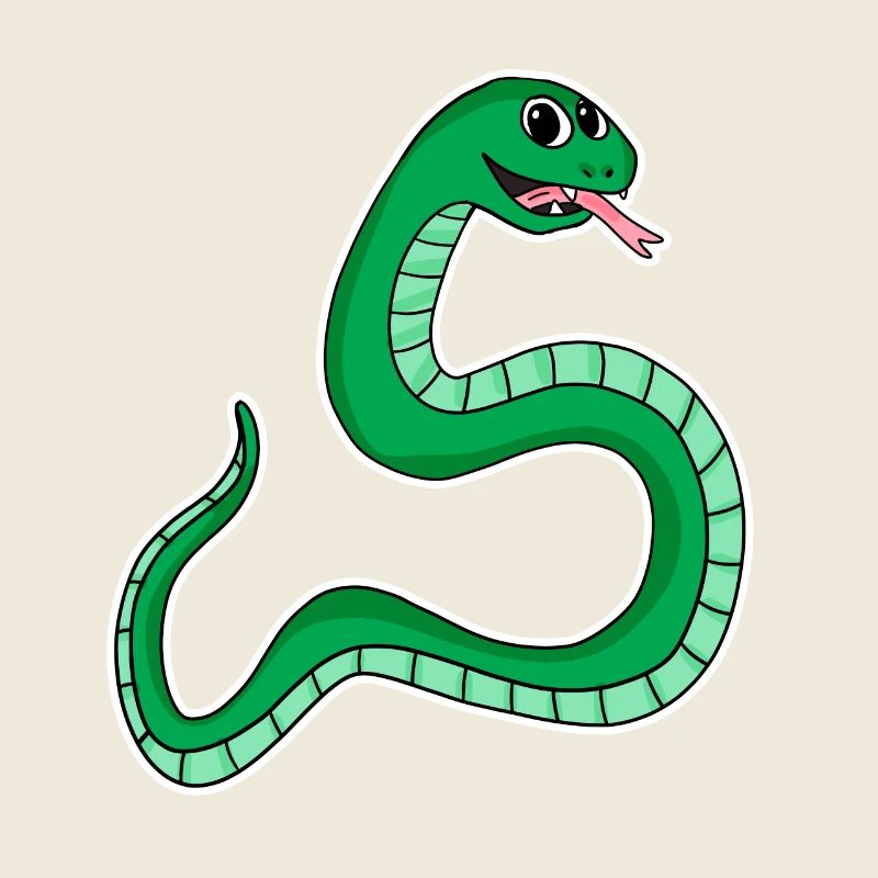 Schlange - Grüne Schlange