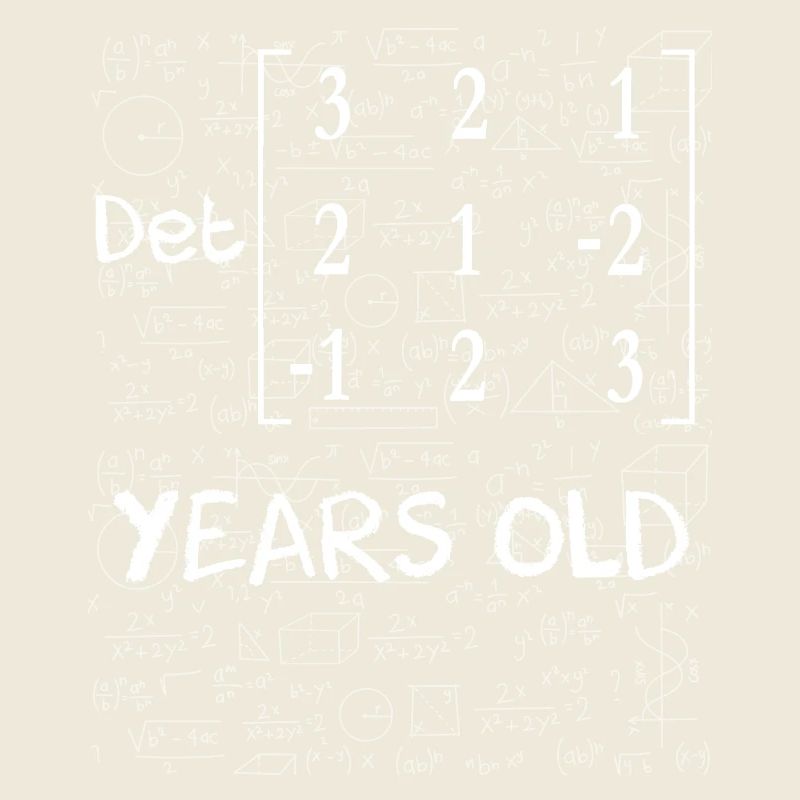 18th birthday 18 years matrix determinant