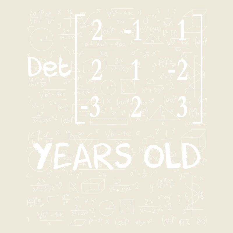 21st birthday 21 years matrix determinant